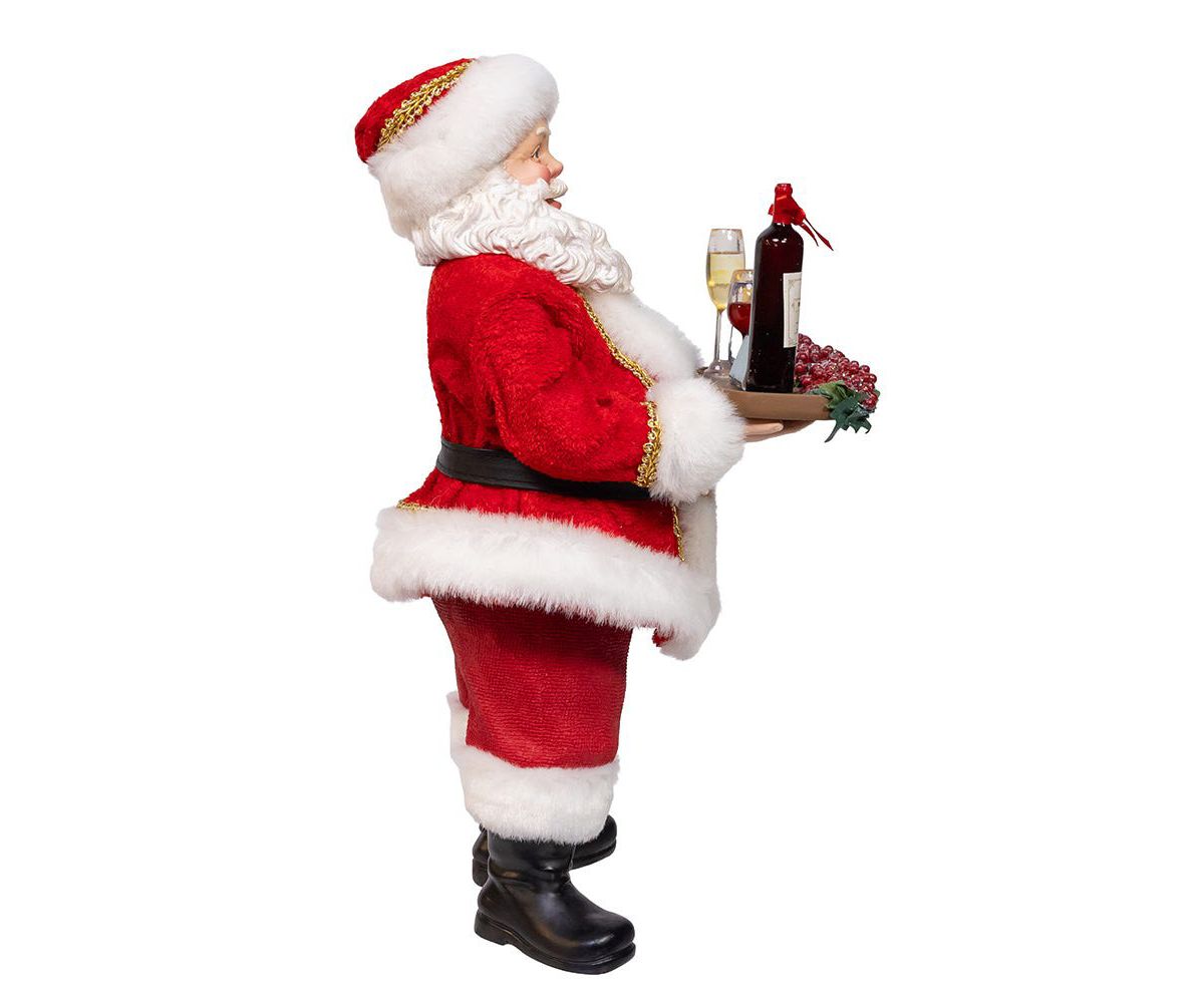 10.5-Inch Fabriché Wine Santa