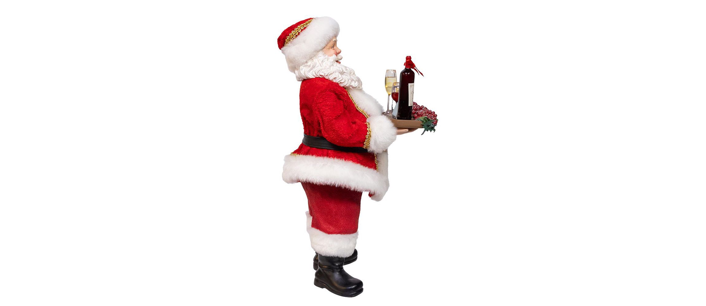 10.5-Inch Fabriché Wine Santa