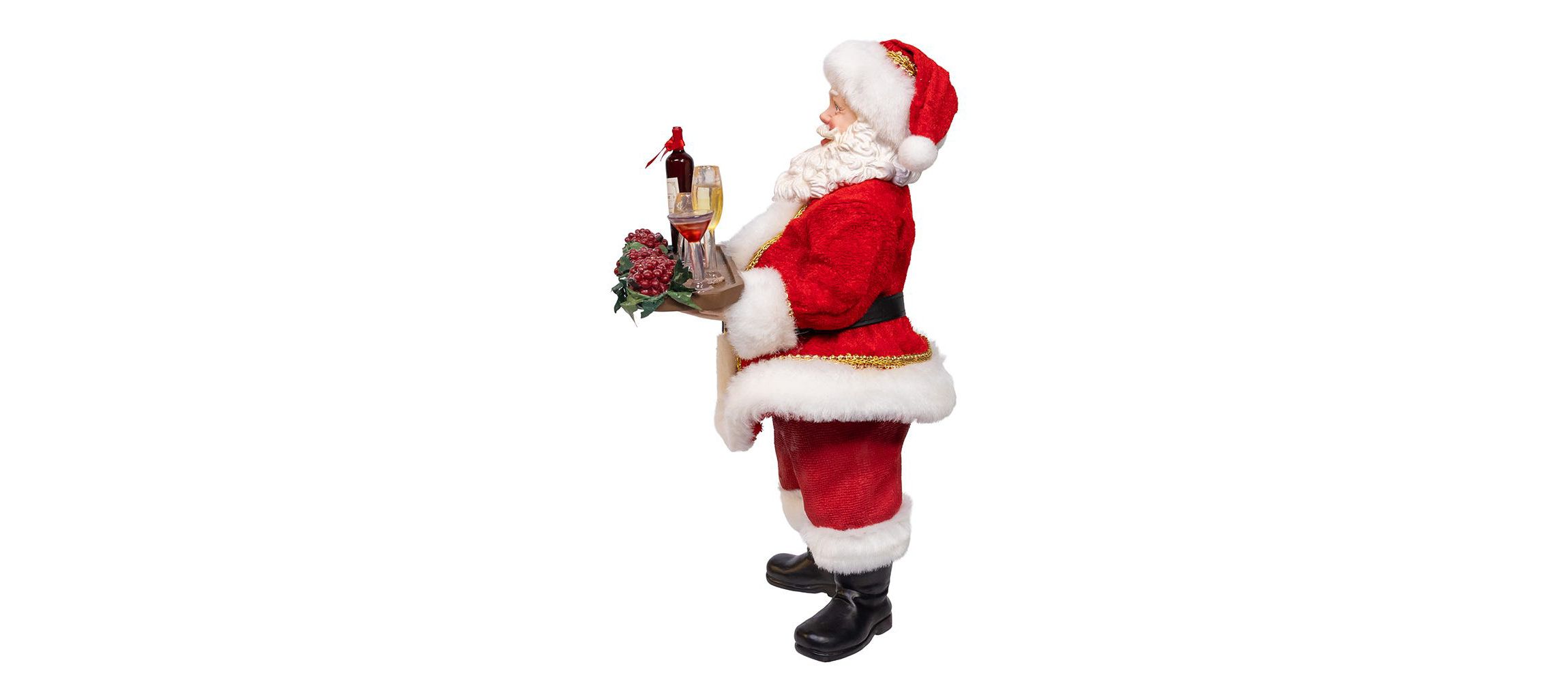 10.5-Inch Fabriché Wine Santa