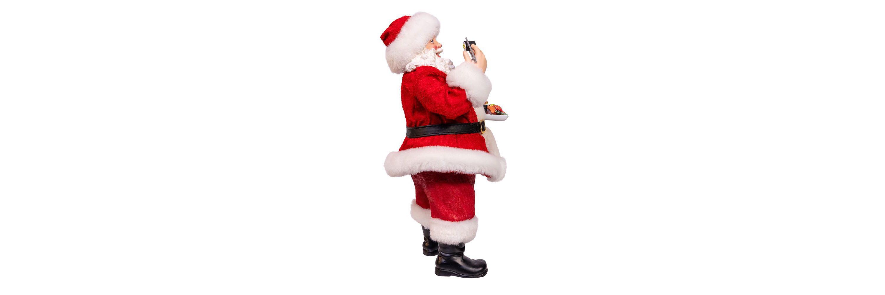 10.5-Inch Fabriché Santa with Sushi Platter