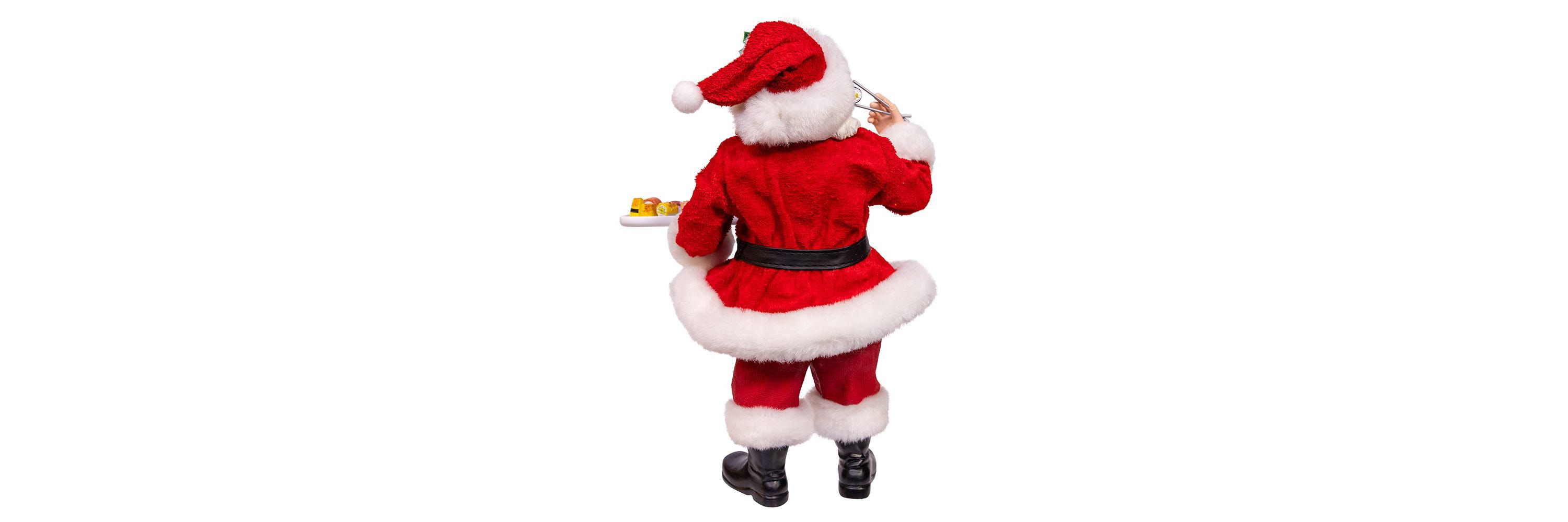 10.5-Inch Fabriché Santa with Sushi Platter