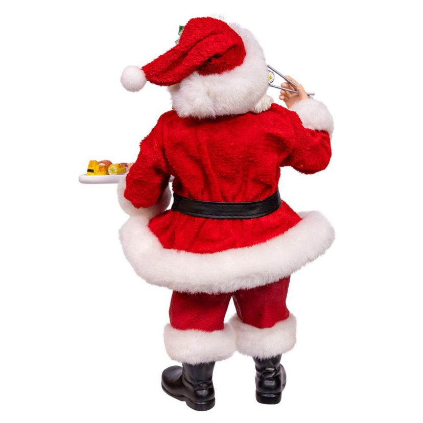 10.5-Inch Fabriché Santa with Sushi Platter