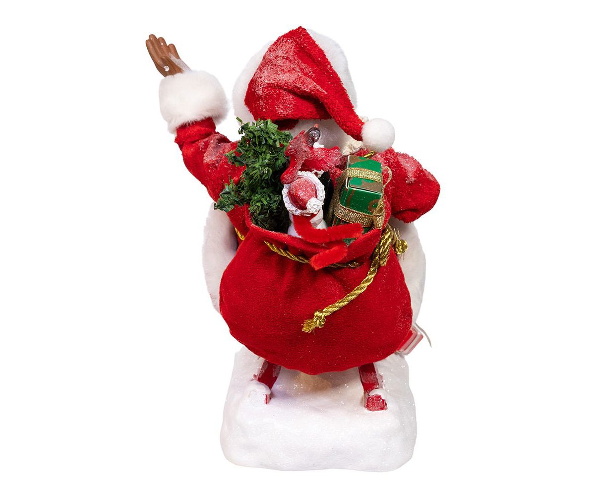 8.5-Inch Fabriché Santa on Sled