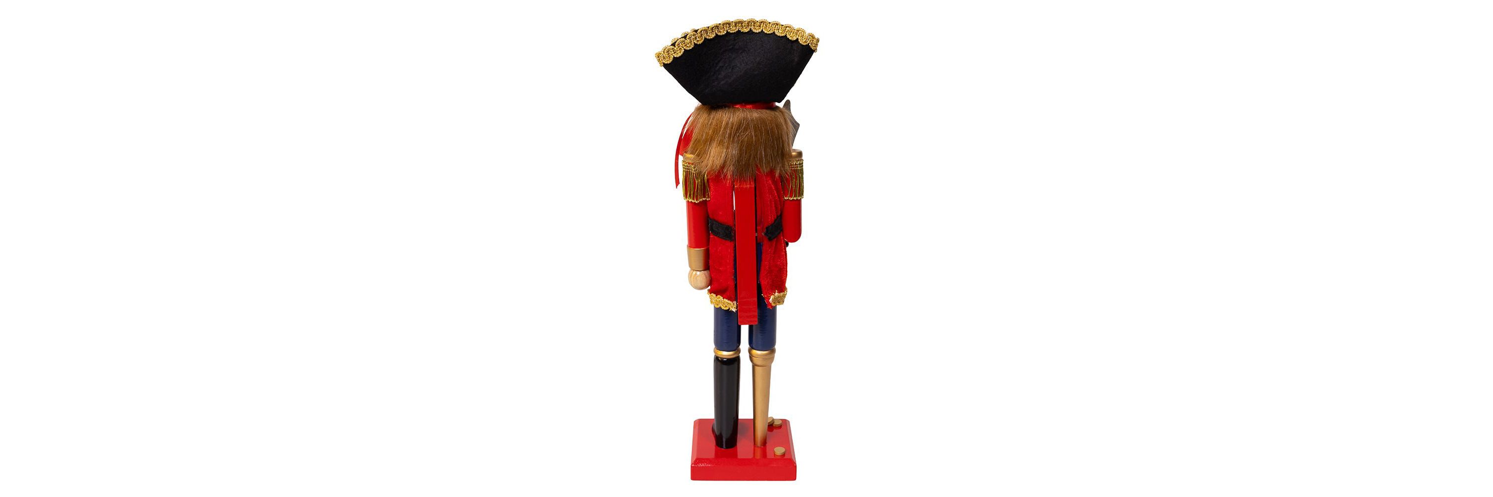 15-Inch Pirate Nutcracker with peg leg