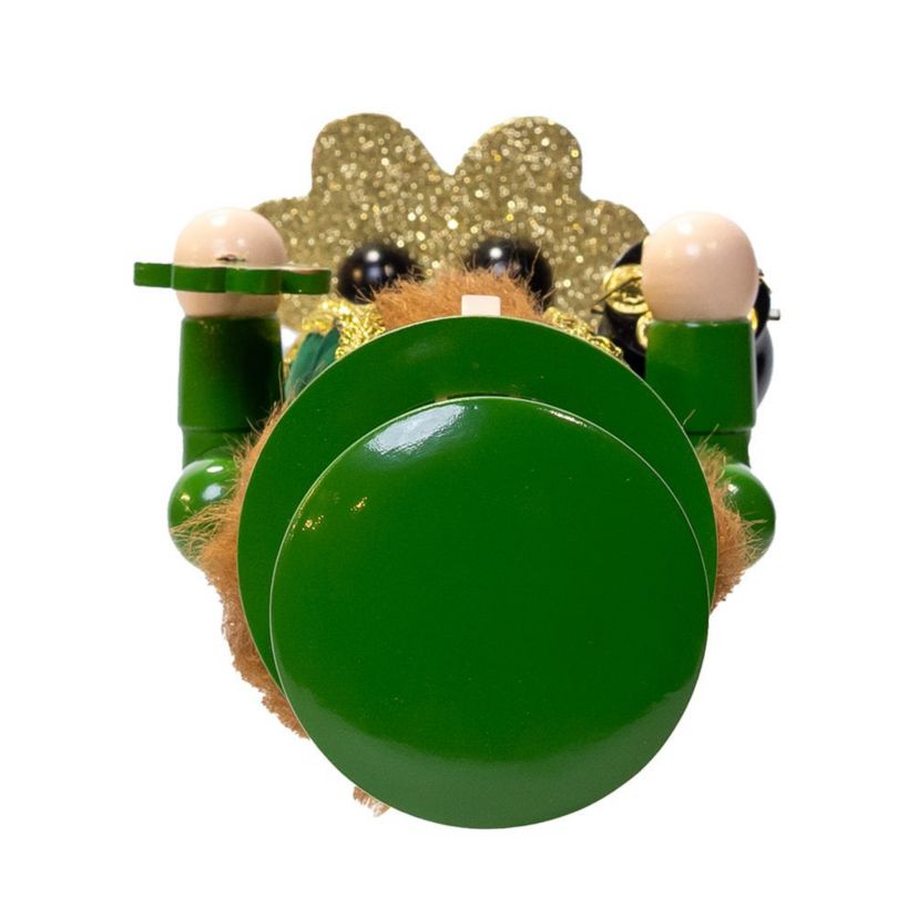 14-Inch Leprechaun Soldier Nutcracker