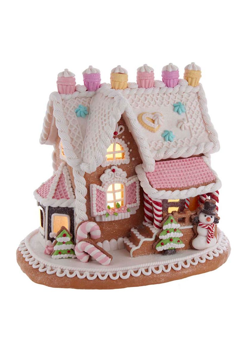 Gingerbread House with LED Lights