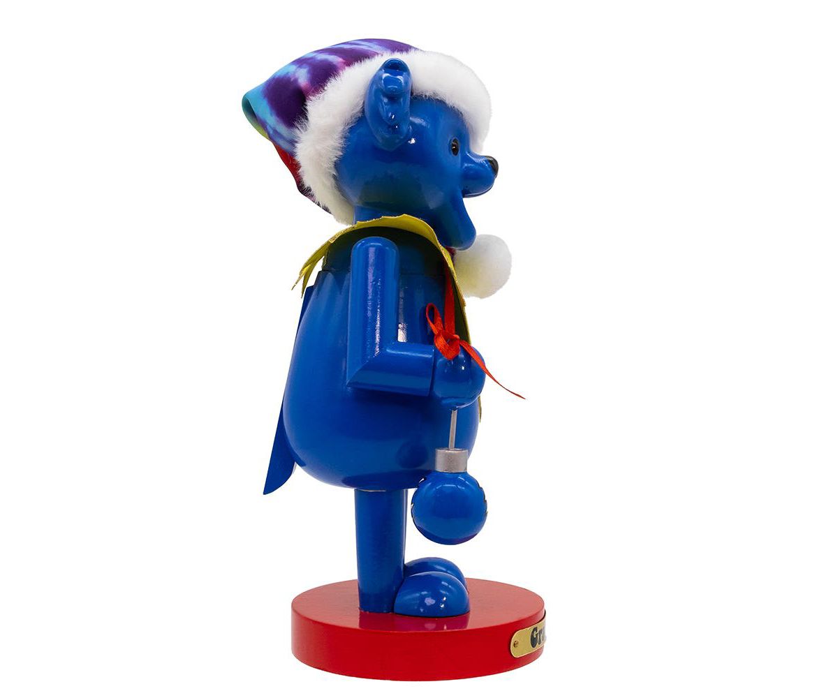 Wooden 10-Inch Grateful Dead Bear Nutcracker