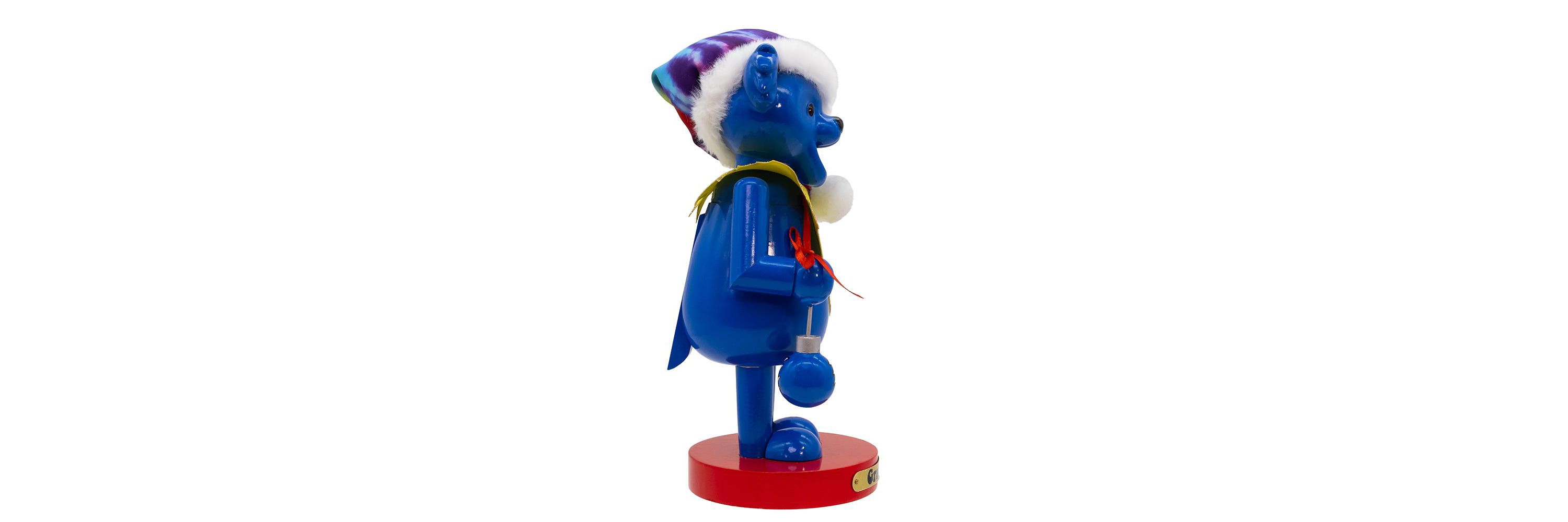 Wooden 10-Inch Grateful Dead Bear Nutcracker