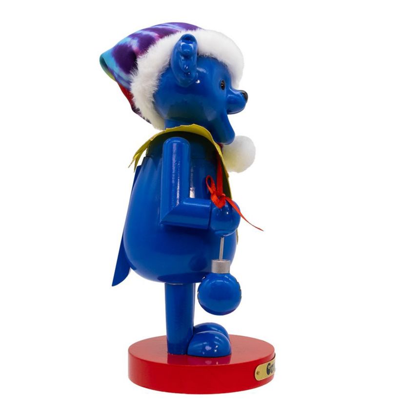 Wooden 10-Inch Grateful Dead Bear Nutcracker