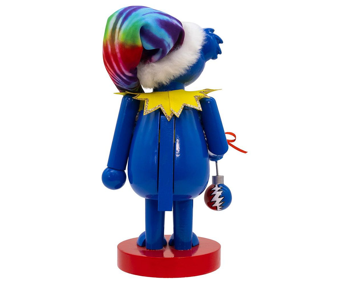 Wooden 10-Inch Grateful Dead Bear Nutcracker