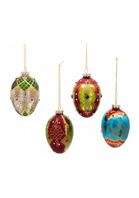 Kurt S. Adler Glass Ball Ornaments