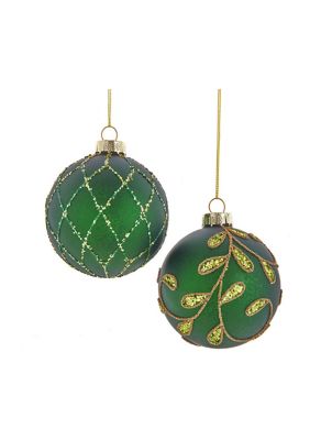 Kurt S. Adler Glass Ball Ornaments