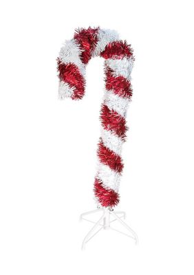 Unlit T Inchsel Candy Cane