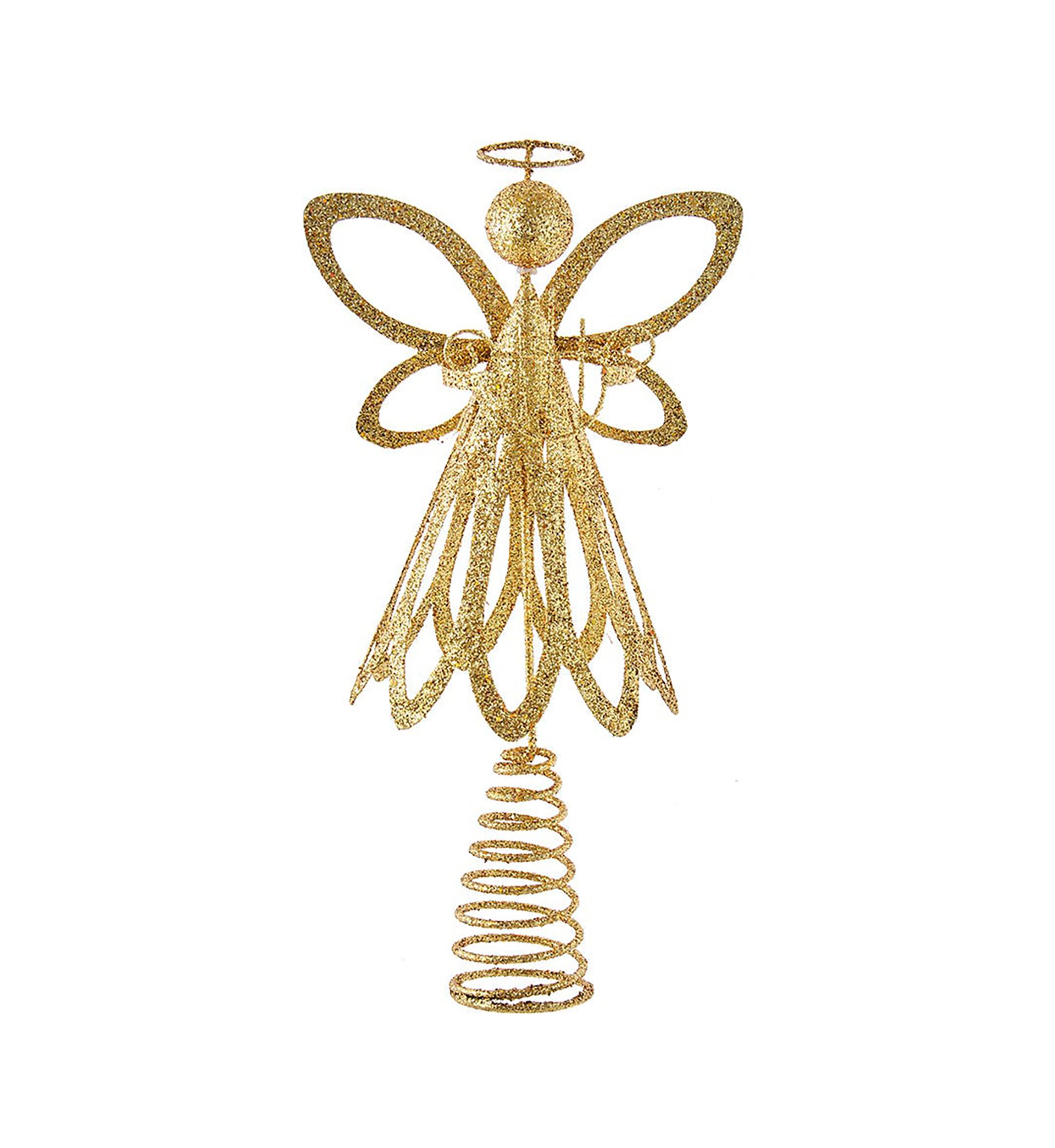 Gold Metal Angel Treetop