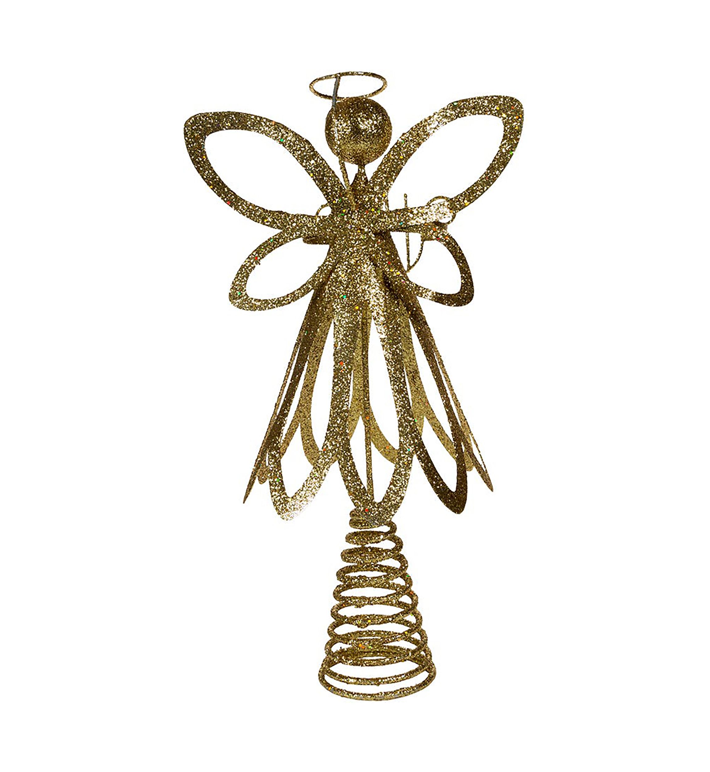 Gold Metal Angel Treetop