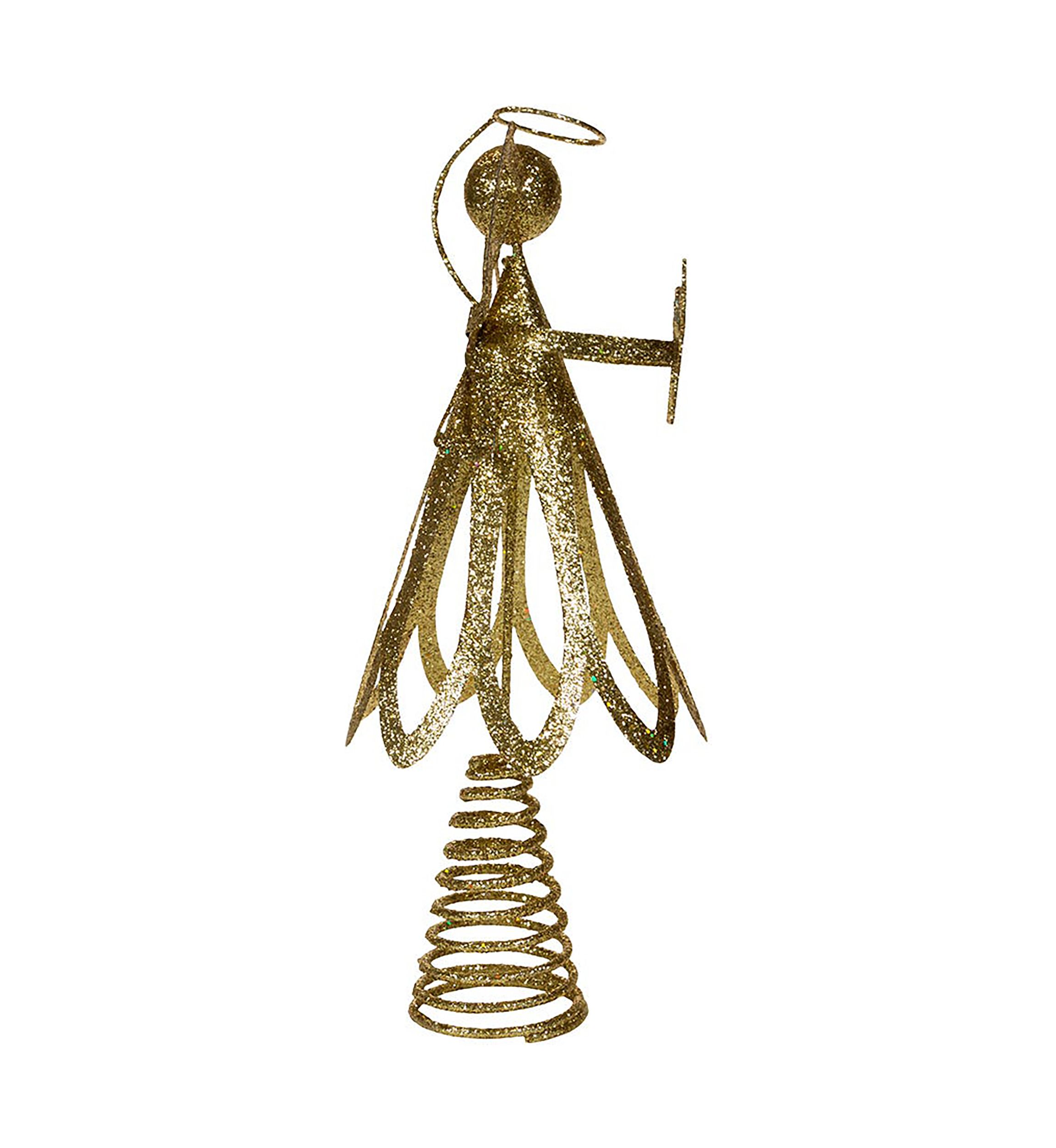 Gold Metal Angel Treetop