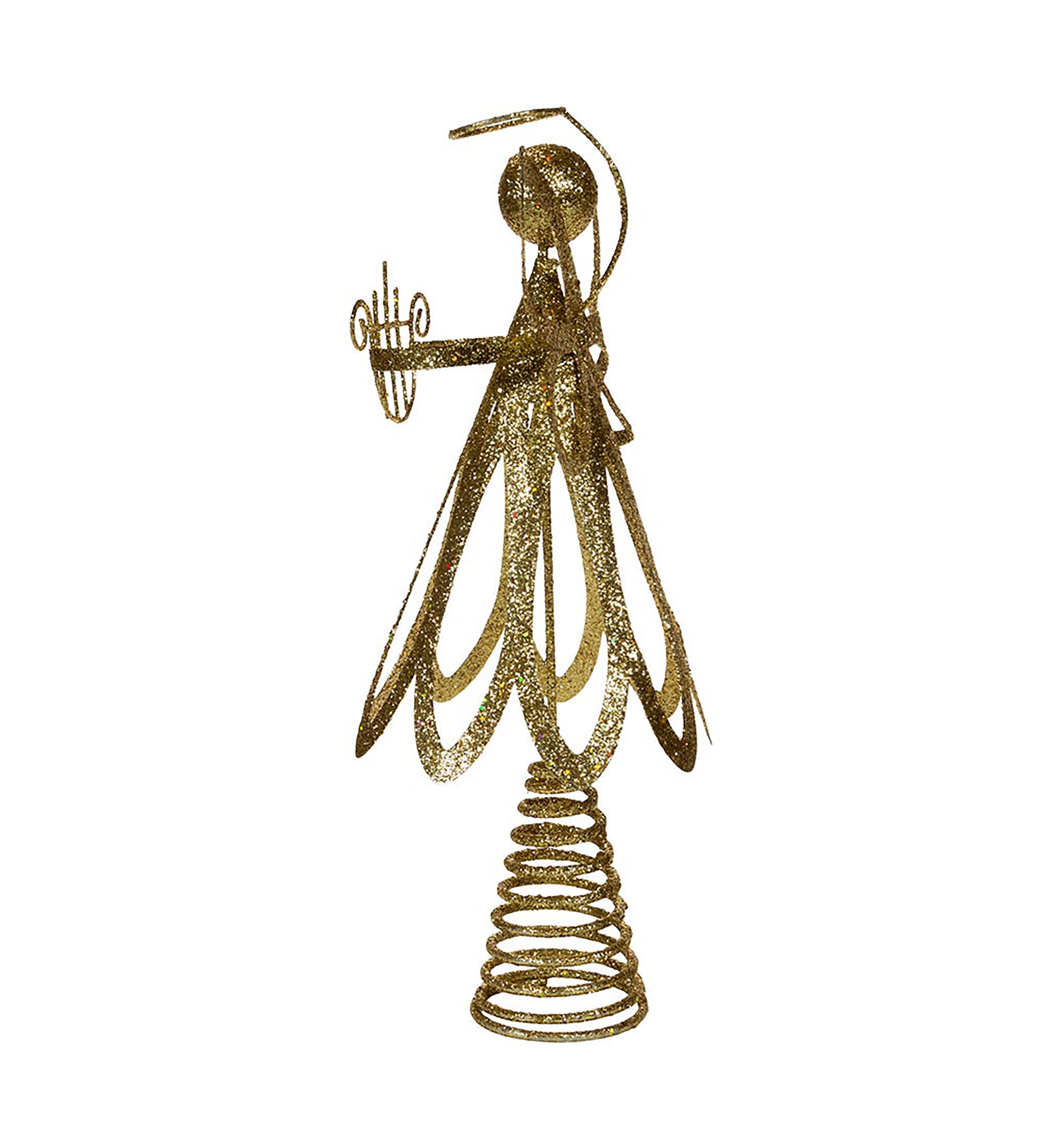 Gold Metal Angel Treetop