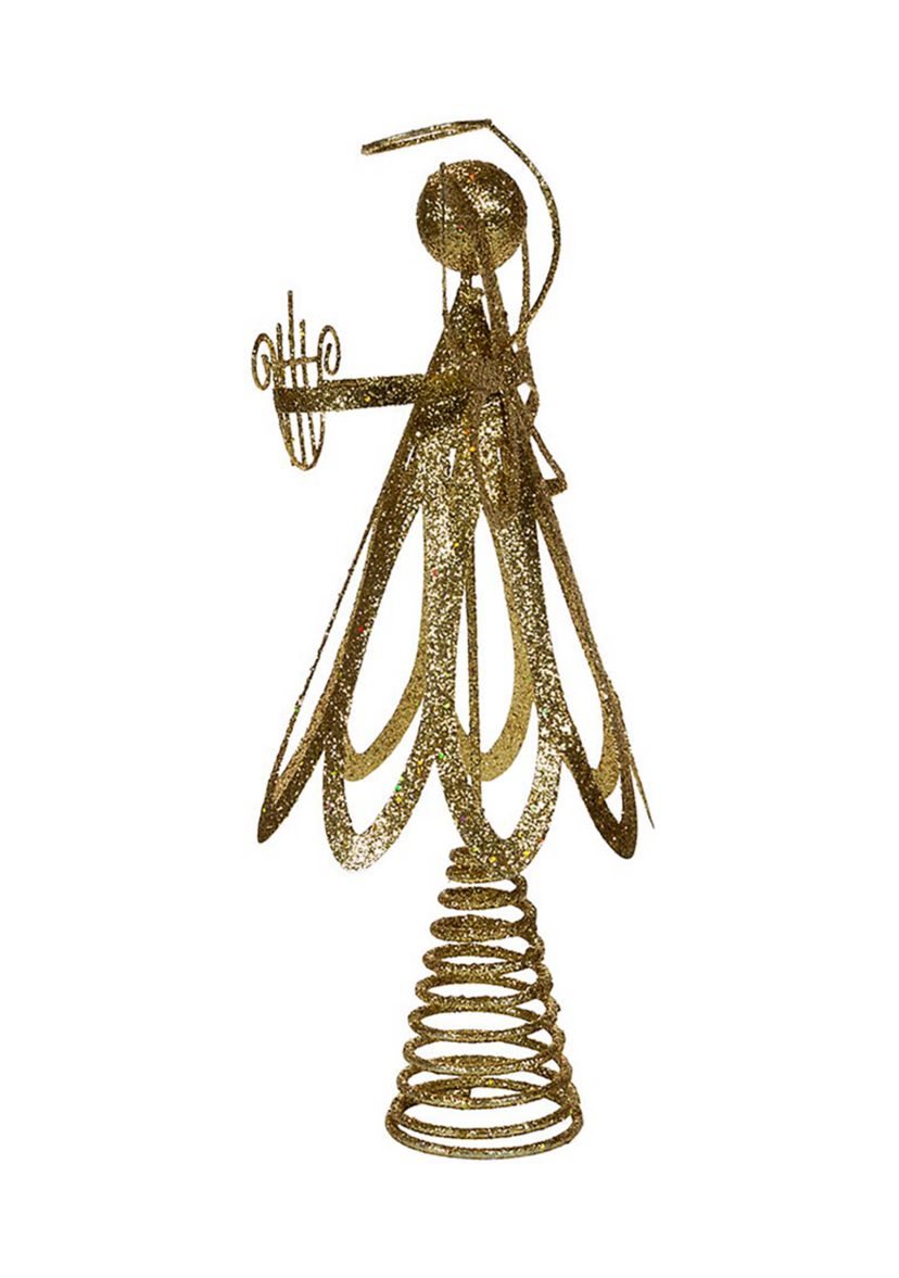 Gold Metal Angel Treetop