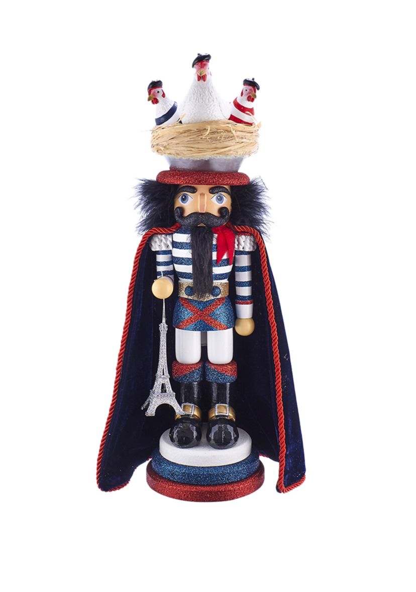 Hollywood™ Three French Hens Nutcracker