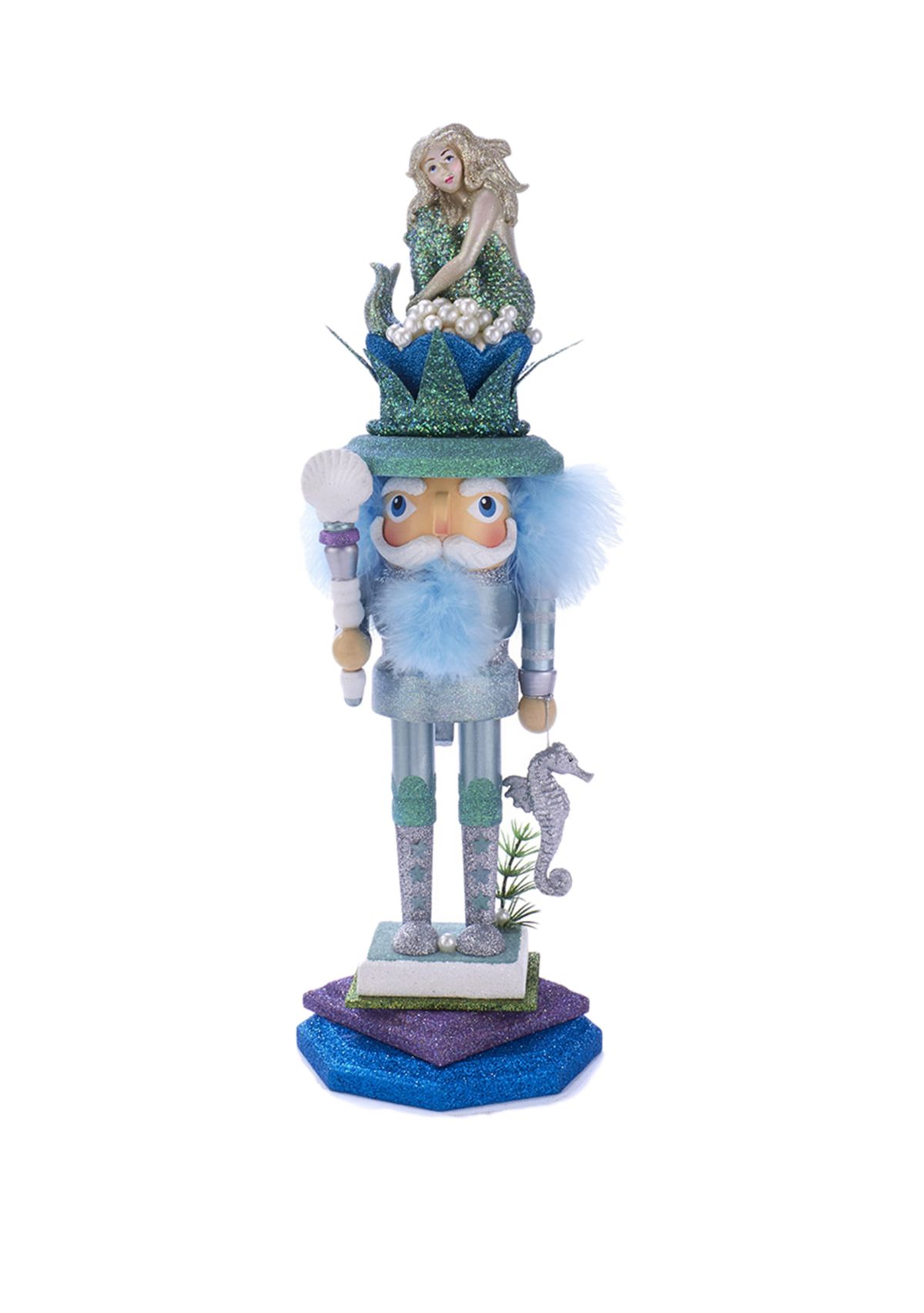 17.5 Inch Hollywood™ Mermaid King Nutcracker