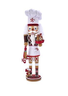 15.5 Inch Hollywood™ Gingerbread Chef Nutcracker