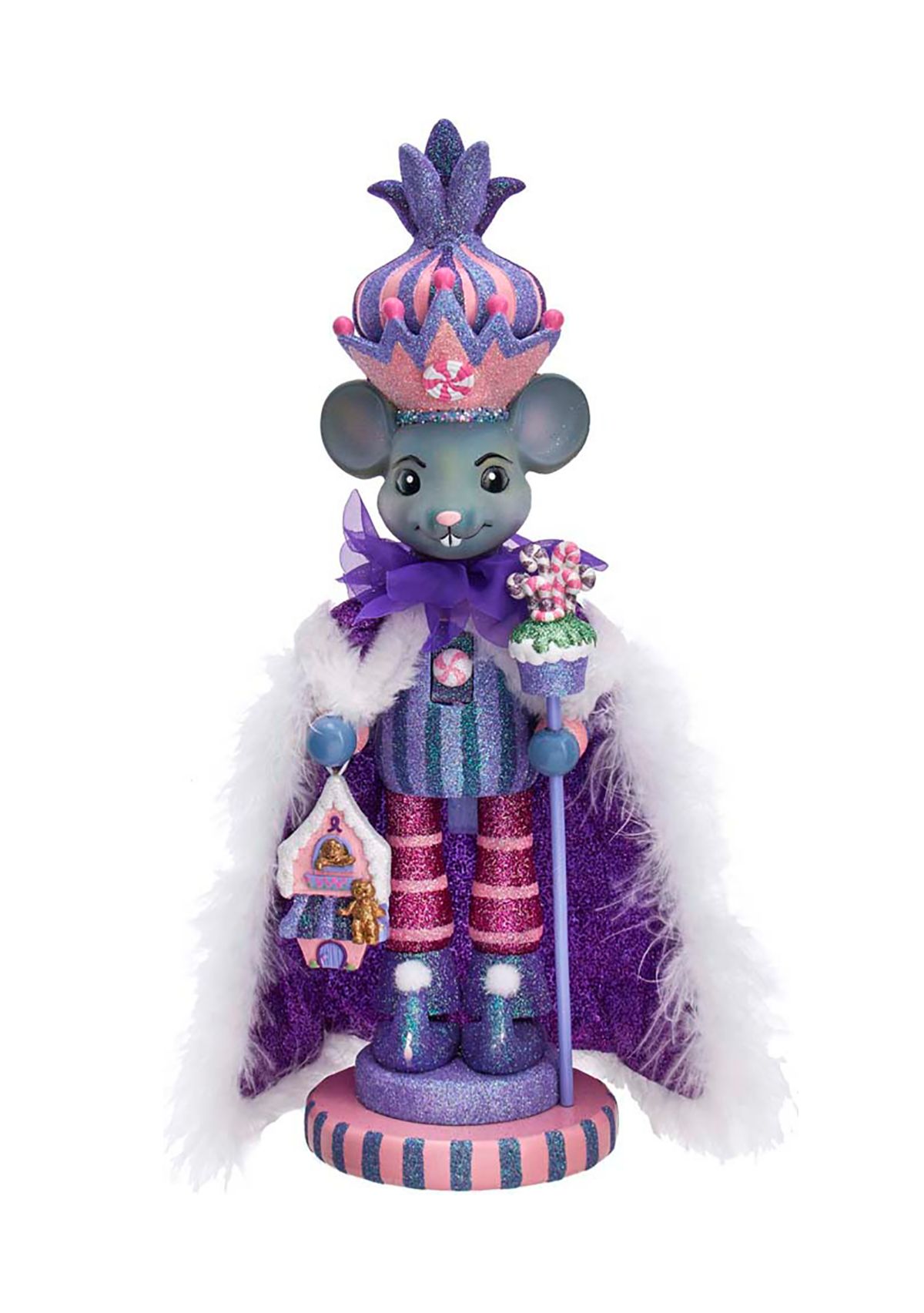 Hollywood Sugar Plum Mouse King Nutcracker