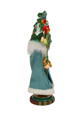 17.5-Inch Hollywood Five Golden Rings Nutcracker