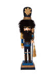 18-Inch Hollywood Blue and Gold Soldier Nutcracker