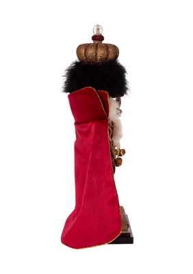 18-Inch Hollywood Burgundy King Nutcracker