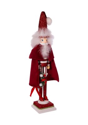 20-Inch Hollywood Red Skinny Nutcracker with Wreath