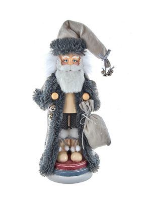 Gray Santa Nutcracker