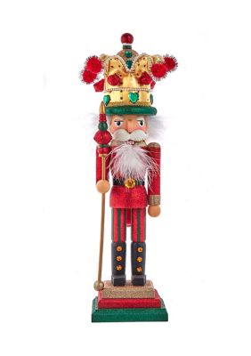 Inch Hollywood Mardi Gras King Nutcracker