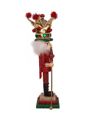 Inch Hollywood Mardi Gras King Nutcracker