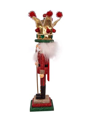 Inch Hollywood Mardi Gras King Nutcracker