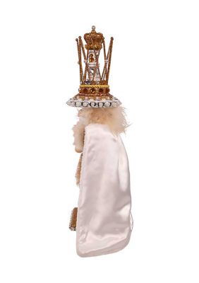 18.5-Inch Hollywood Gold Gem King Nutcracker