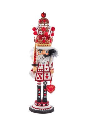 18-Inch Hollywood King of Hearts Nutcracker