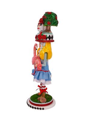 19-Inch Hollywood Alice with Flamingo Nutcracker