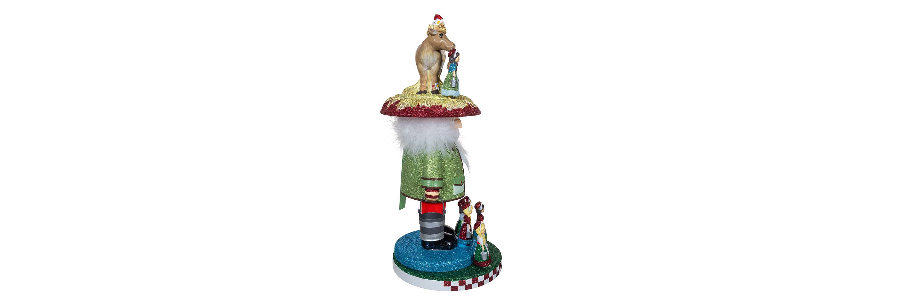 Kurt Adler 16.5-Inch Hollywood Nutcrackers 8 Maids A Milking Nutcracker
