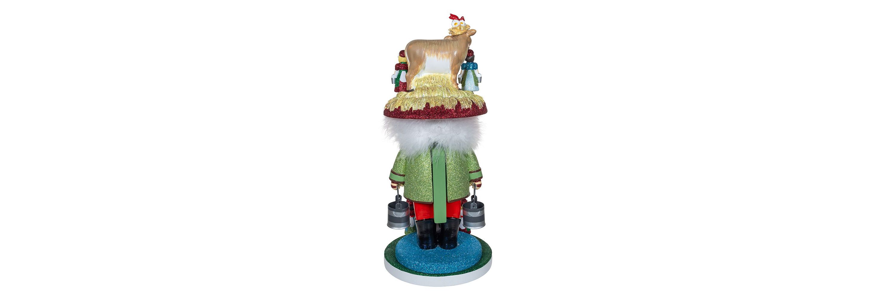 Kurt Adler 16.5-Inch Hollywood Nutcrackers 8 Maids A Milking Nutcracker