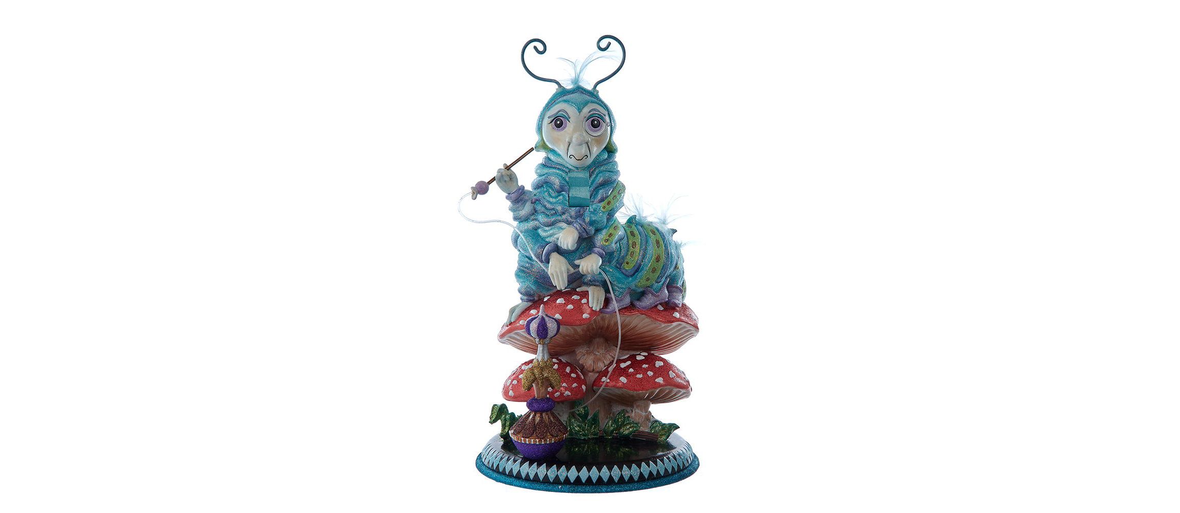 Kurt Adler 15-Inch Hollywood Nutcrackers Caterpillar Nutcracker