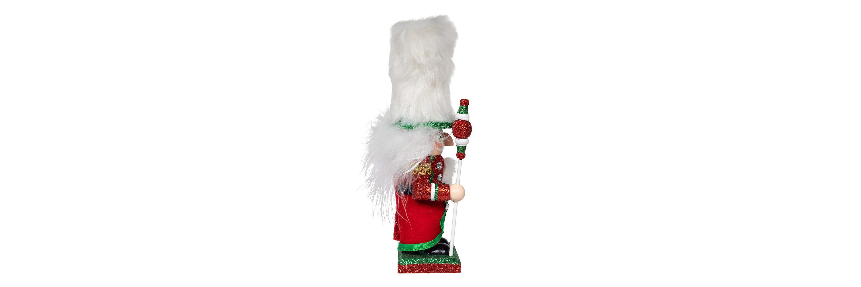 Kurt Adler 9-Inch Hollywood Nutcrackers Red, Green and White Soldier Nutcracker