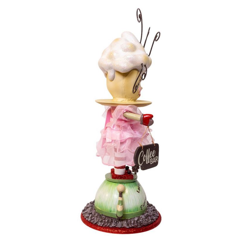 12-Inch Hollywood Nutcrackers Coffee Girl Nutcracker