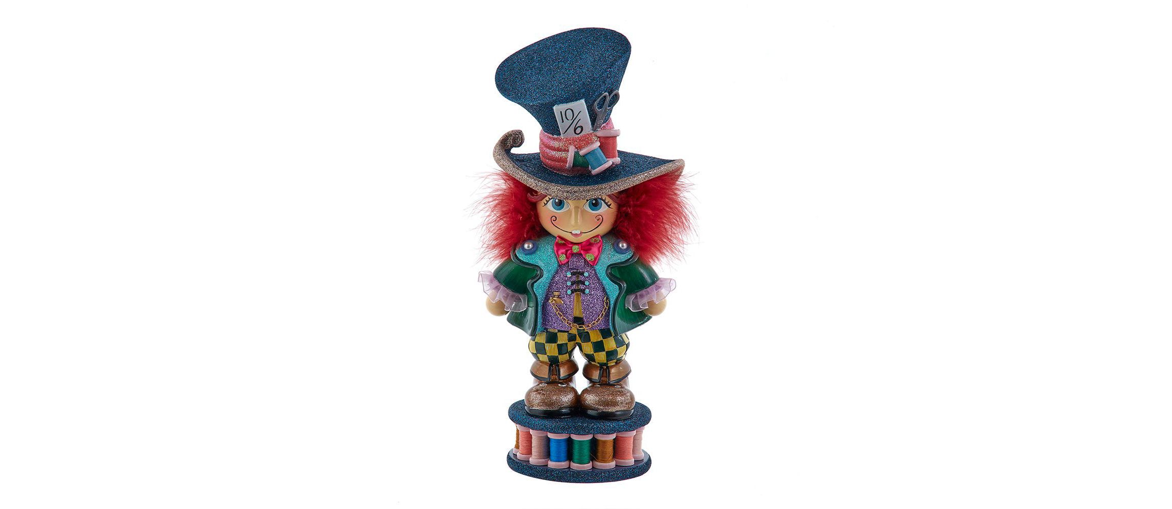 13-Inch Hollywood Nutcrackers Mad Hatter Nutcracker
