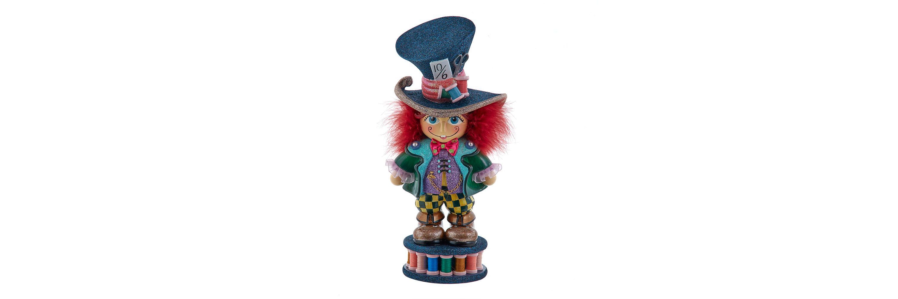 13-Inch Hollywood Nutcrackers Mad Hatter Nutcracker