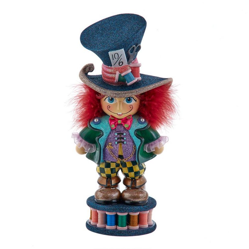 13-Inch Hollywood Nutcrackers Mad Hatter Nutcracker