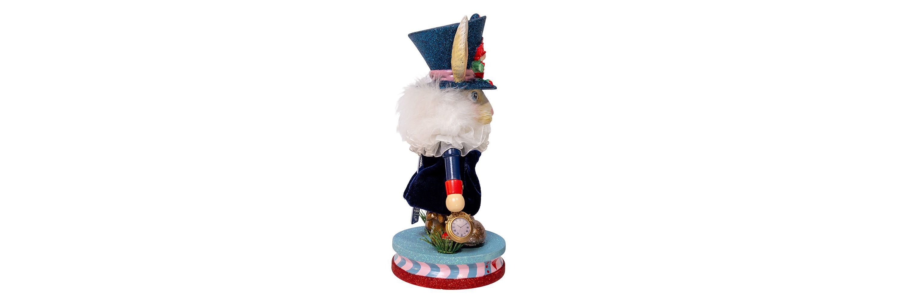 12-Inch Hollywood Nutcrackers White Rabbit Nutcracker