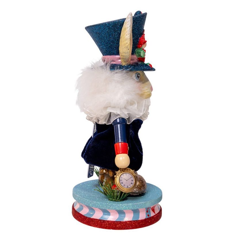 12-Inch Hollywood Nutcrackers White Rabbit Nutcracker
