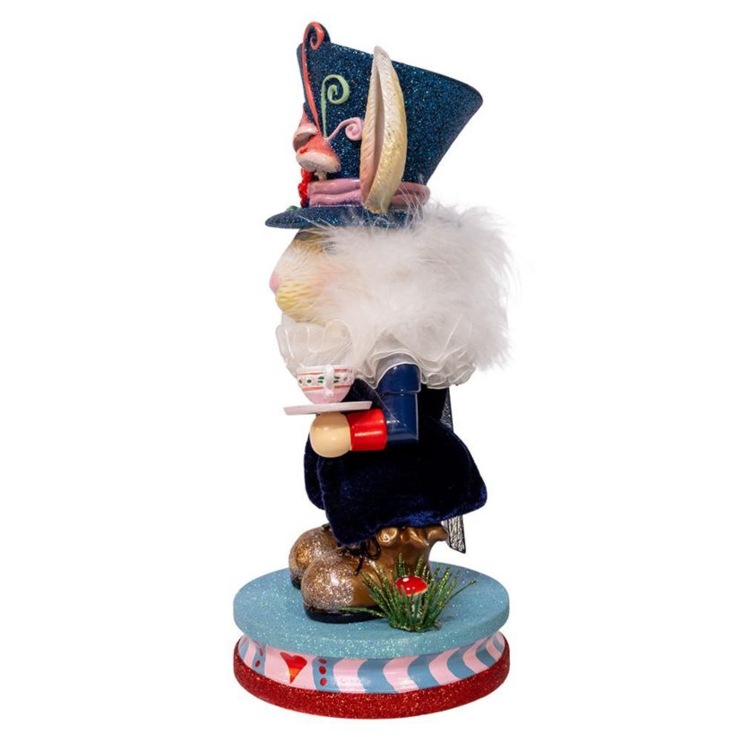 12-Inch Hollywood Nutcrackers White Rabbit Nutcracker