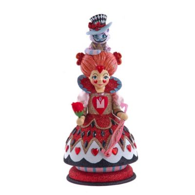 Kurt S. Adler 13-Inch Hollywood Nutcrackers Queen Of Hearts Nutcracker, Red