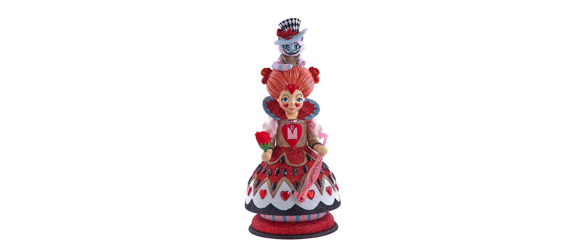 13-Inch Hollywood Nutcrackers Queen Of Hearts Nutcracker